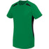Russell Athletic Ladies Hawk Jersey (322872), Color 'Kelly/Black'